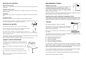 Manual de uso Tensai CEV200 Congelador