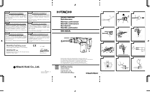 Manuale Hitachi DH 45SA Martello perforatore