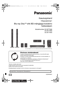 Kasutusjuhend Panasonic SC-BTT466 Kodukinosüsteem