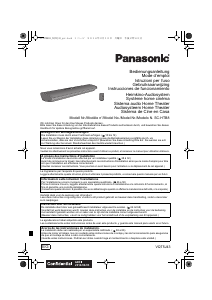 Bedienungsanleitung Panasonic SC-HTB8EG Heimkinosystem