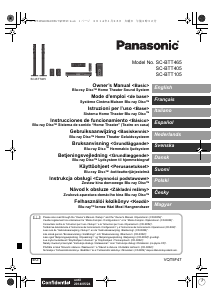 Manual de uso Panasonic SC-BTT105EG Sistema de home cinema