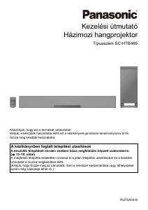 Használati útmutató Panasonic SC-HTB485 Házimozi-rendszer