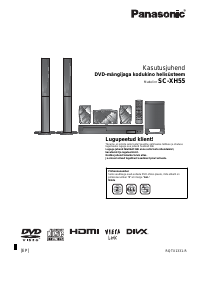 Kasutusjuhend Panasonic SC-XH55 Kodukinosüsteem