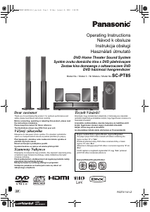 Manual Panasonic SC-PT85 Home Theater System