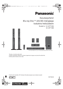 Kasutusjuhend Panasonic SC-BTT195 Kodukinosüsteem