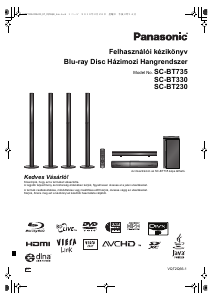 Használati útmutató Panasonic SC-BT330EP Házimozi-rendszer