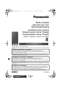 Mode d’emploi Panasonic SC-HTB527EF Système home cinéma