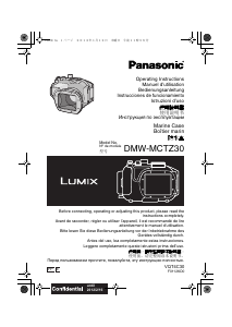 Manuale Panasonic DMW-MCTZ30E Lumix Custodia subacquea per fotocamera