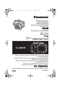 Mode d’emploi Panasonic DMW-MCTZ20PP Lumix Étui pour appareil photo sous-marin