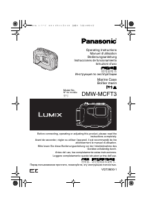 Bedienungsanleitung Panasonic DMW-MCFT3E Lumix Unterwasserkameratasche