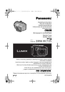 Manuale Panasonic DMW-MCTZ5E Lumix Custodia subacquea per fotocamera