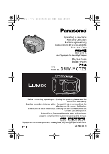 Mode d’emploi Panasonic DMW-MCTZ5PP Lumix Étui pour appareil photo sous-marin