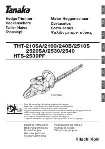 Mode d’emploi Tanaka THT-210SA Taille-haies