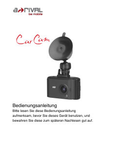Bedienungsanleitung A-rival CarCam Action-cam