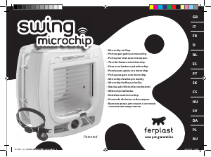 Manual de uso Ferplast Swing Microchip Trampilla para gatos
