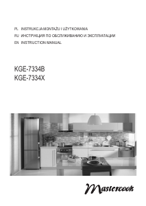 Manual Mastercook KGE-7334B Range