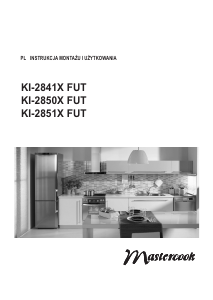 Instrukcja Mastercook KI-2850X FUT Kuchnia