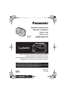 Manual de uso Panasonic DMW-MCFT5E Lumix Estuche para cámara subacuática