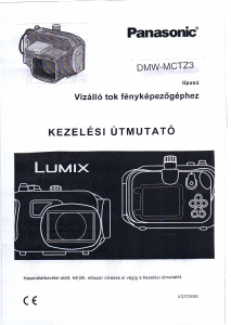 Használati útmutató Panasonic DMW-MCTZ3 Lumix Víz alatti kamera tok