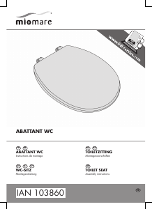 Handleiding Miomare IAN 103860 WC-bril