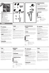 Mode d’emploi Miomare IAN 284948 Pommeau de douche