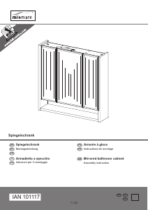 Manual Miomare IAN 101117 Dulap cu oglinzi