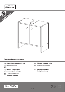 Brugsanvisning Miomare IAN 59984 Underskab