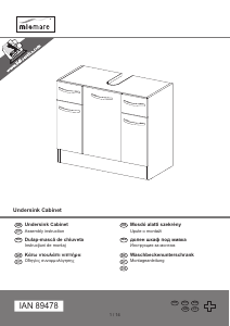 Посібник Miomare IAN 89478 Підлогова шафа