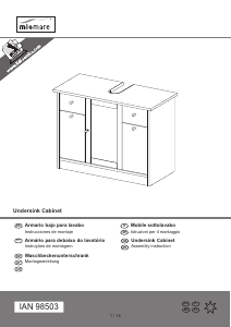 Brugsanvisning Miomare IAN 98503 Underskab