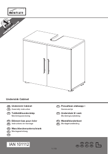 Посібник Miomare IAN 101112 Підлогова шафа