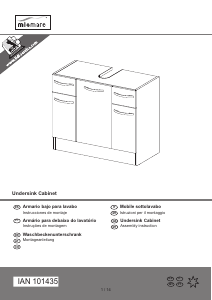 Посібник Miomare IAN 101435 Підлогова шафа