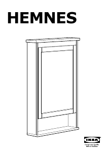 Mode d’emploi IKEA HEMNES Armoire à miroir