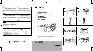 Brugsanvisning Hitachi DH 24PD2 Borehammer