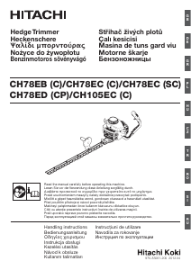 Manual Hitachi CH 78EB Hedgecutter