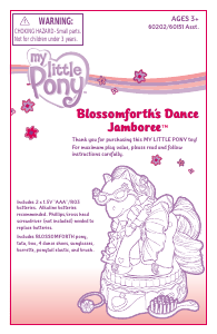 Manual Hasbro My Little Pony Blossomforths Dance Jamboree