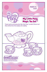 Manual Hasbro My Little Pony Magic Tea Set