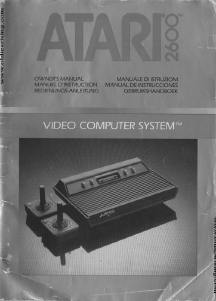 Handleiding Atari 2600