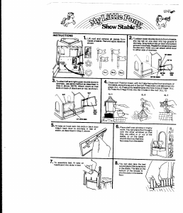 Manual Hasbro My Little Pony Show Stable