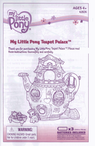 Handleiding Hasbro My Little Pony Teapot Palace