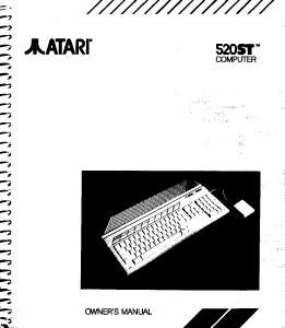 Manual Atari 520ST Desktop Computer