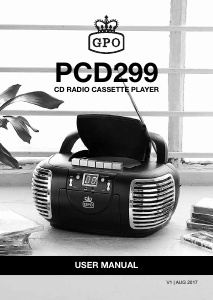 Manual de uso GPO PCD299 Set de estéreo