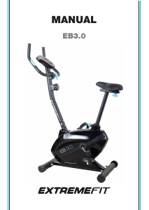 Bruksanvisning ExtremeFit EB3.0 Motionscykel