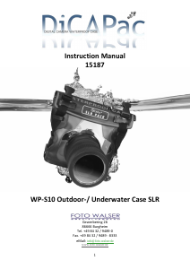 Manual DiCaPac WP-S10 SLR Underwater Camera Case