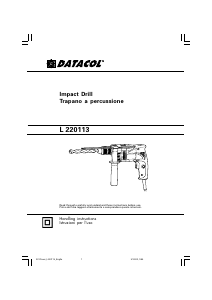 Manual Datacol L 220113 Impact Drill