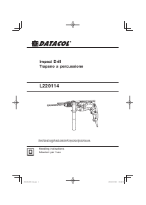 Manual Datacol L 220114 Impact Drill