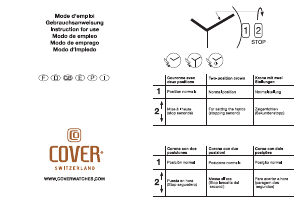 Manual de uso Cover Co124 Diamond Unisex Reloj de pulsera