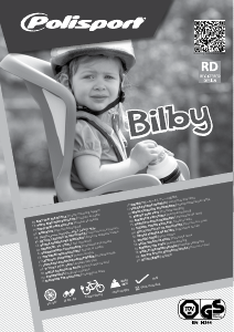 Priručnik Polisport Bilby Dječje sjedalica za bicikl