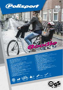 Manual Polisport Boodie FF Scaun de bicicletă