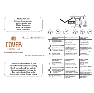 Bedienungsanleitung Cover Co200 Marville Gent Armbanduhr