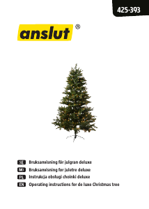 Manual Anslut 425-393 Christmas Tree